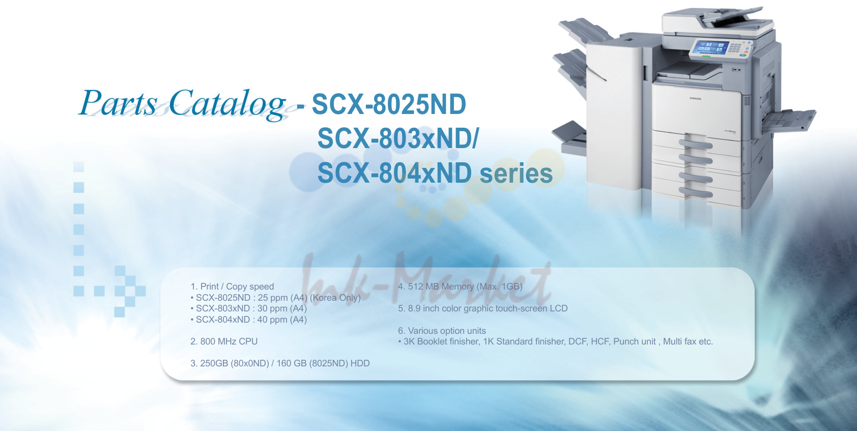 1. SCX-804xND series