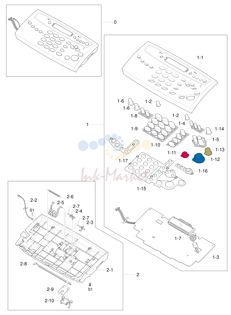 2. Exploded Views and Parts List