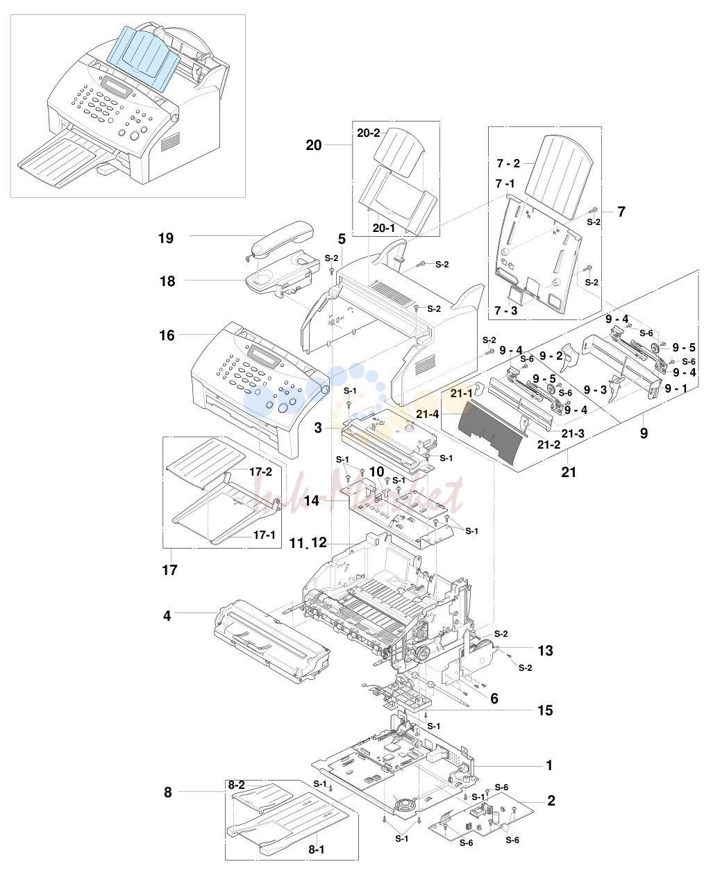 2. Exploded Views and Parts Lists