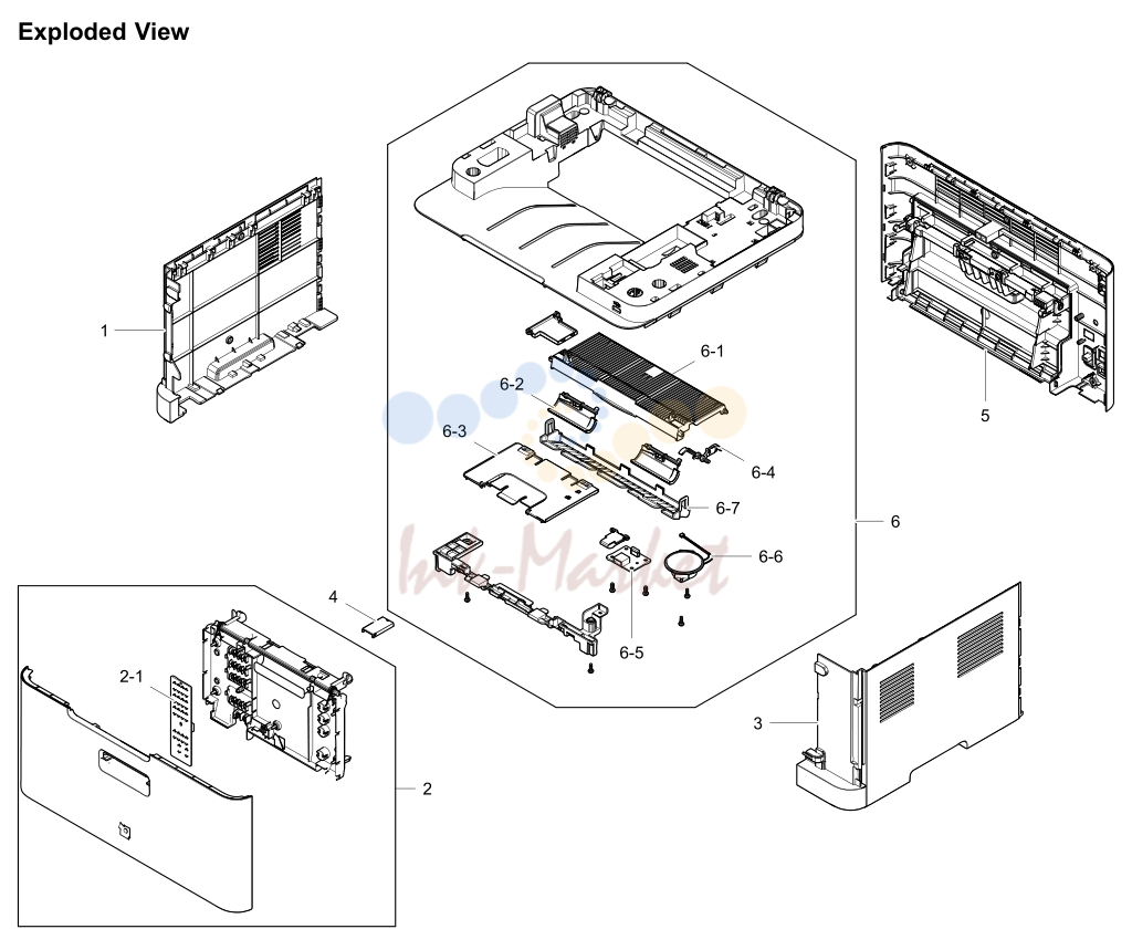 2. Exploded Views and Parts List