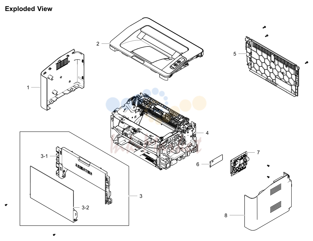 1. Exploded Views and Parts List