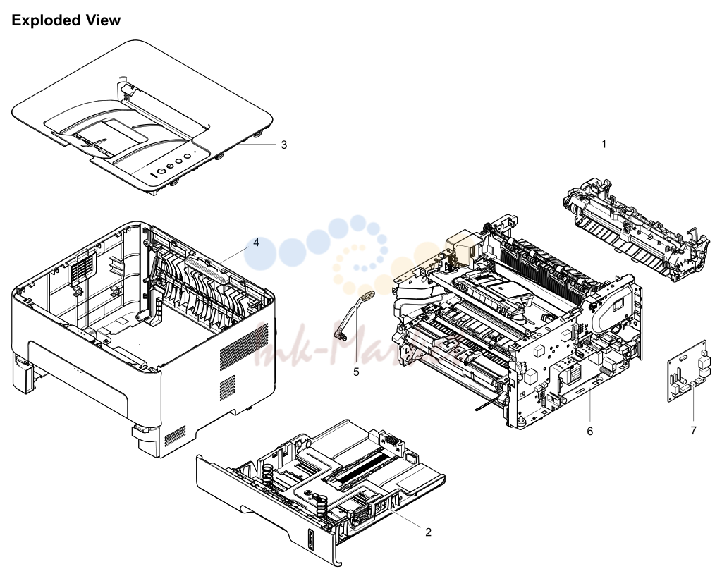 1. Exploded Views and Parts List