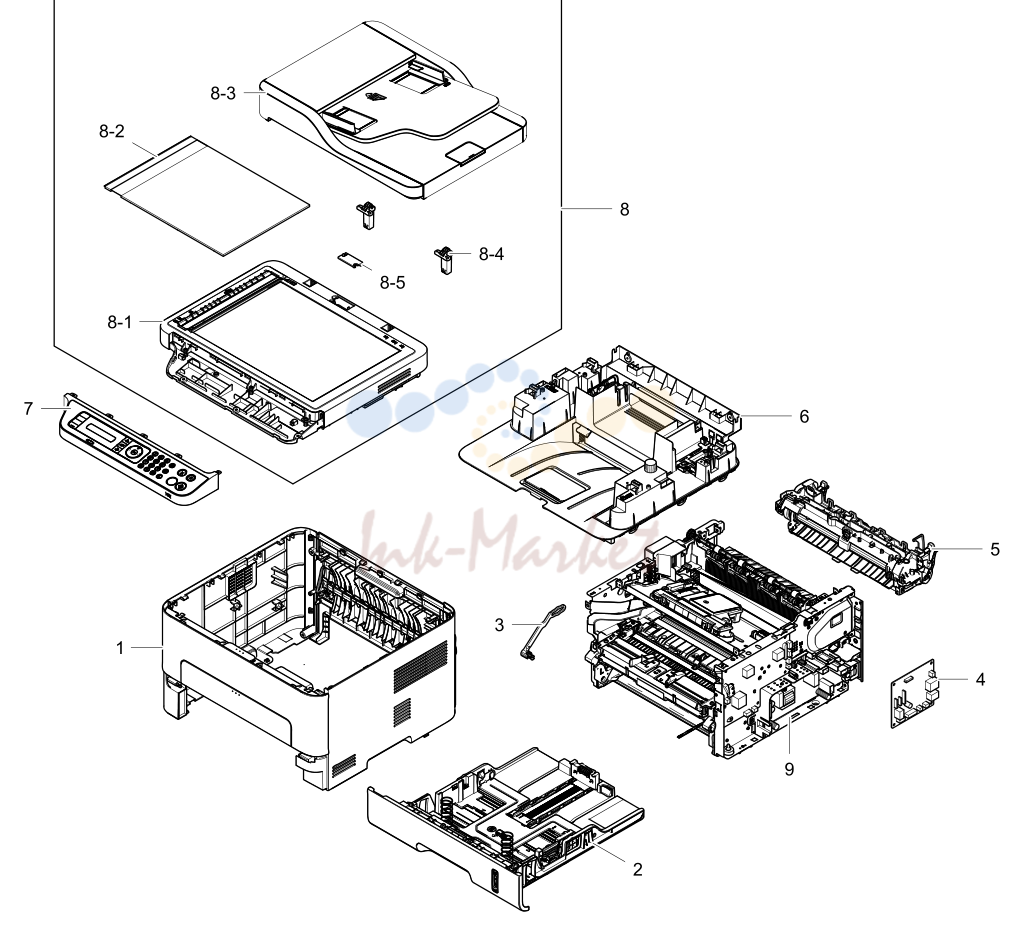 1. Exploded Views and Parts List