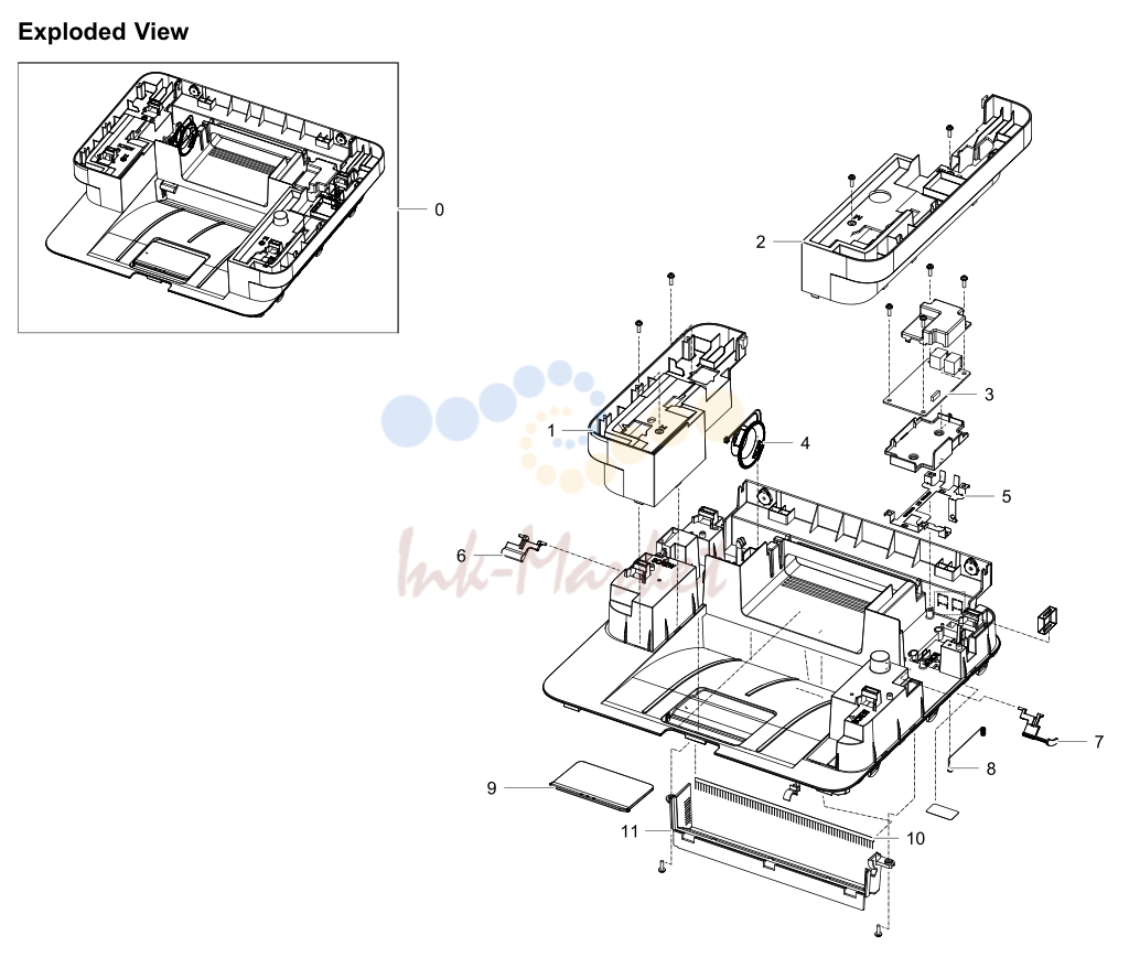 3. Exploded Views and Parts List