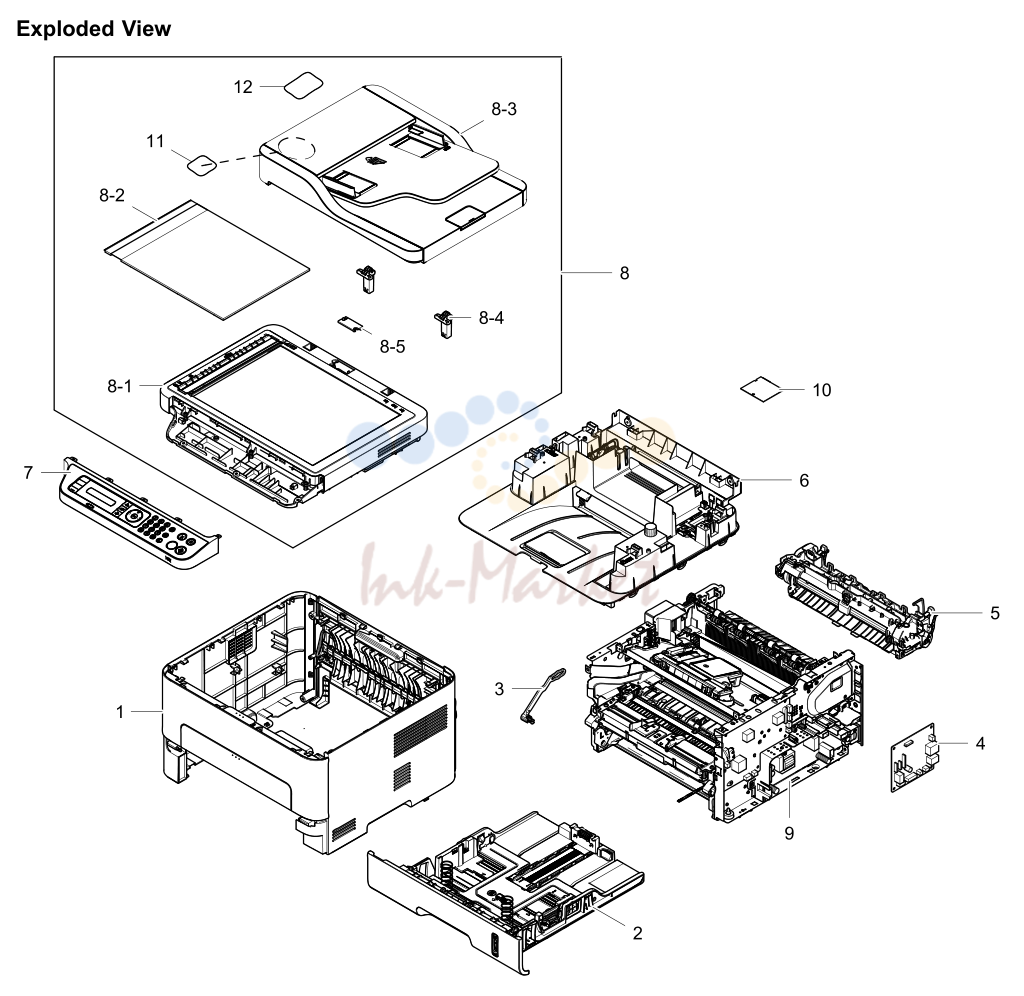 1. Exploded Views and Parts List