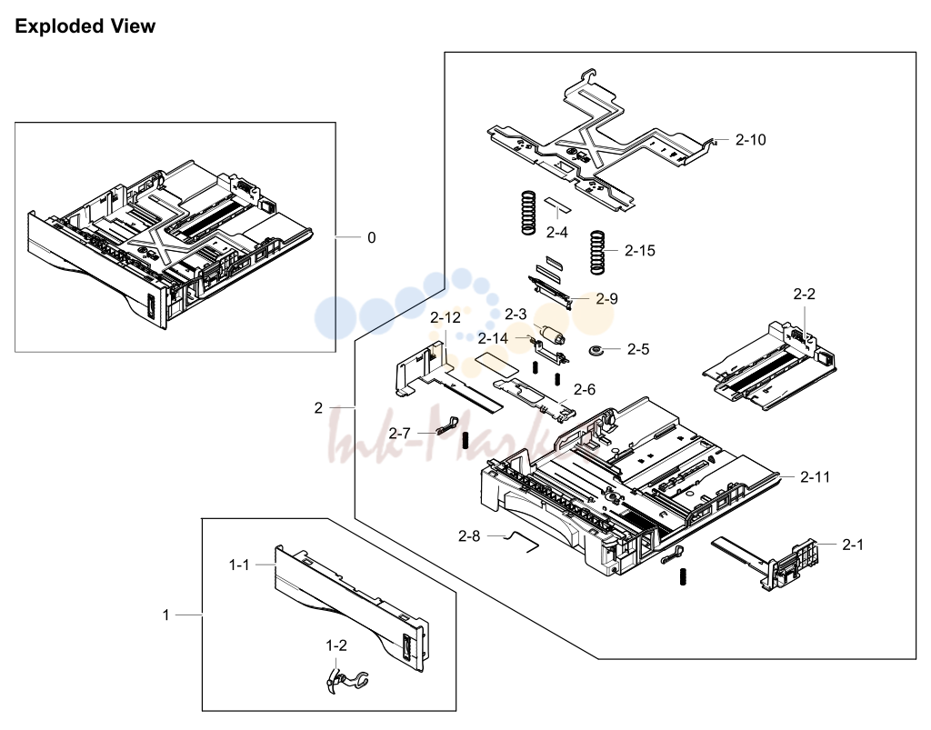 8. Exploded Views and Parts List