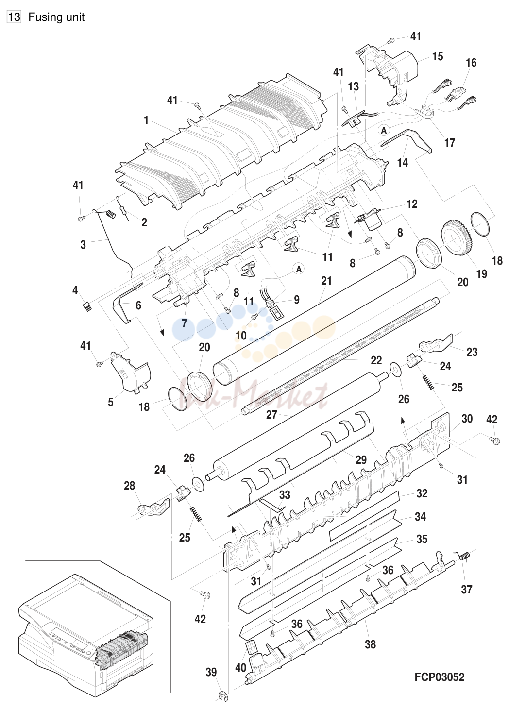 7. 13 Fusing unit