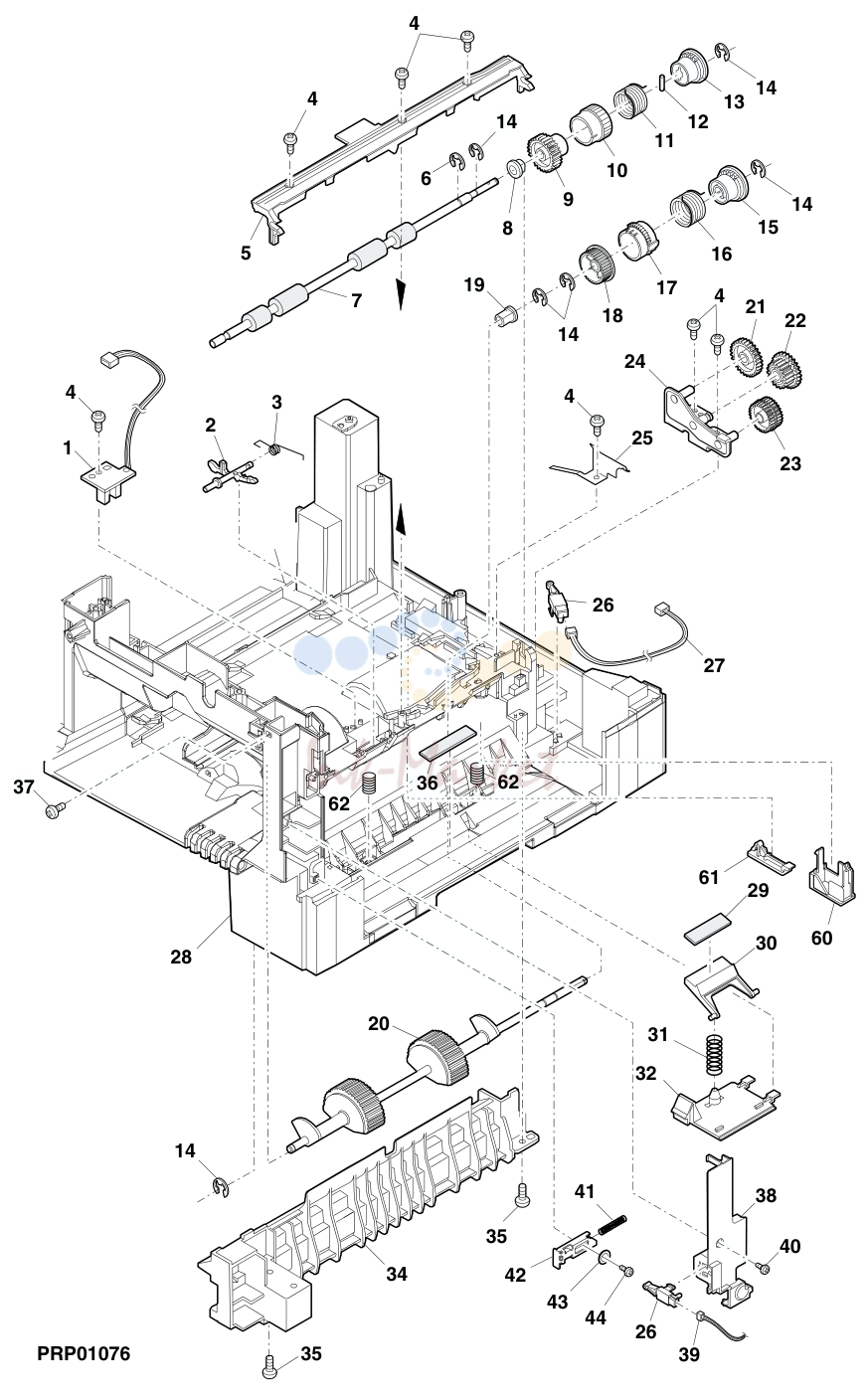 2. Base plate unit 1