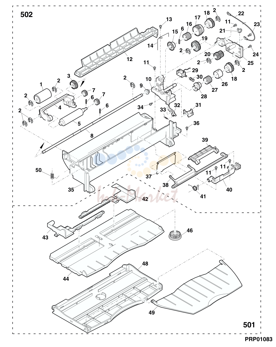 4. Multi manual paper feeding unit (AL-1226)