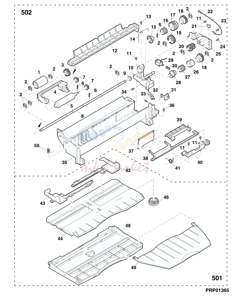 4. Multi manual paper feeding unit (AL-1457)