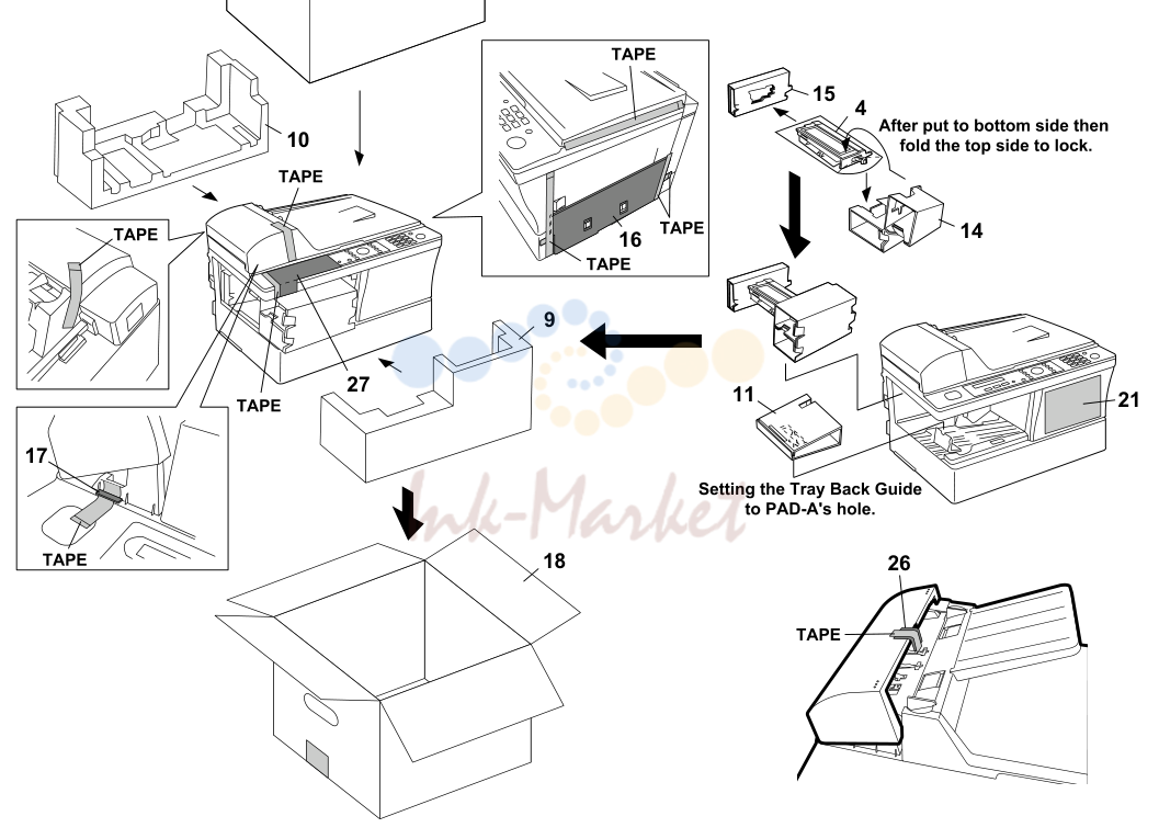 3. [8] Packing material & Accessories