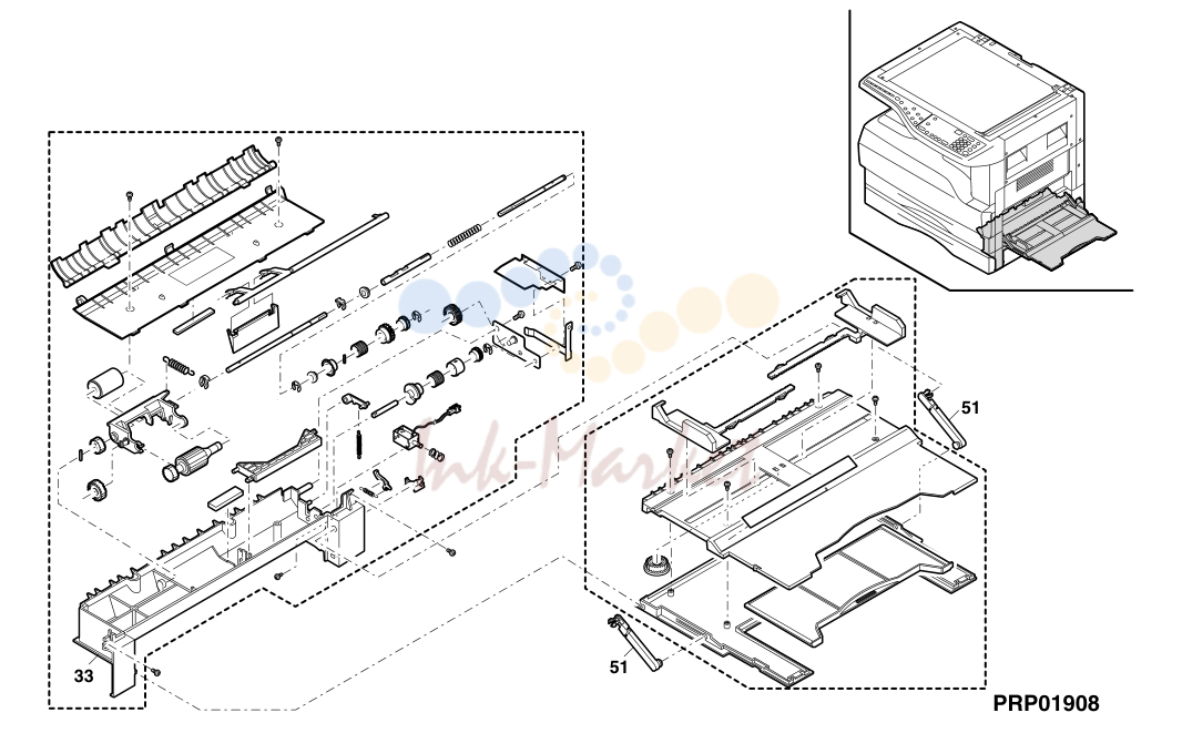 3. 手差しﾏﾙﾁﾕﾆｯﾄ(Manual paper feeding multi unit)