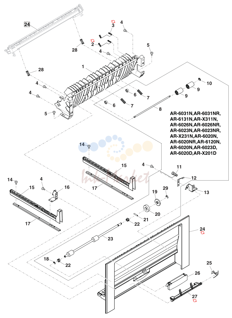 24. サイドドアユニット(side door unit)
