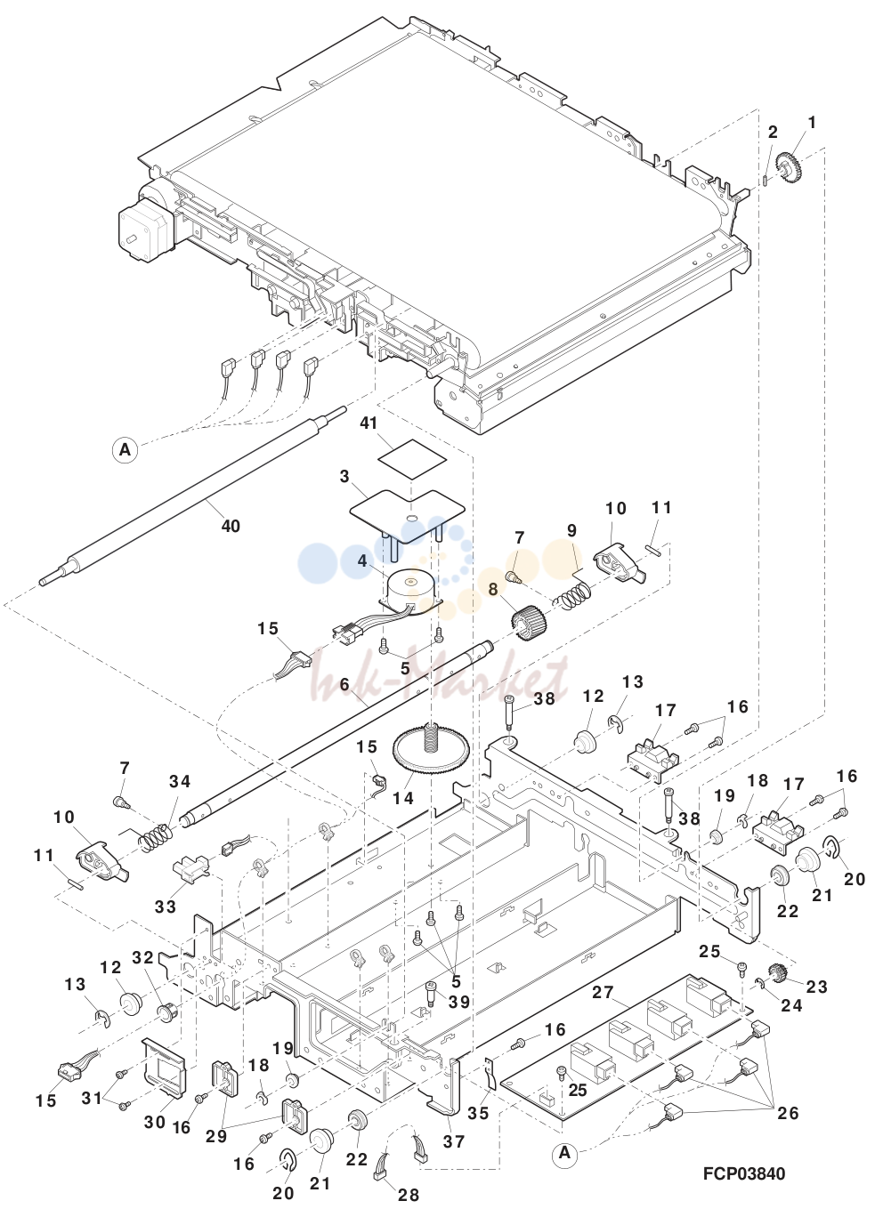 5. 11 Transfer belt middle unit