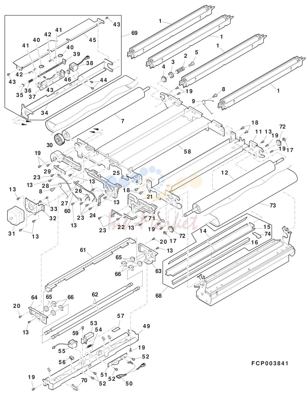 6. 12 Transfer belt inner unit