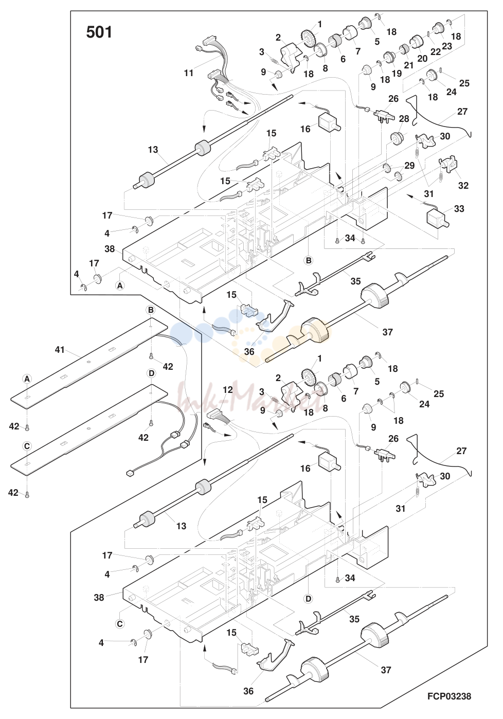 2. 4 2ND Tray paper feeding unit.. AR-DE6