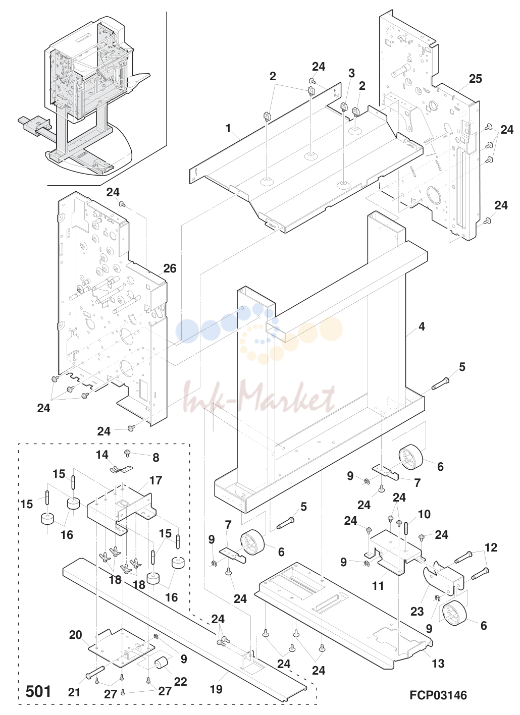 3. 2 Caster section
