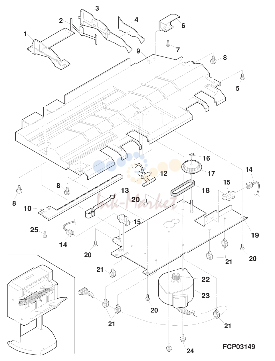 4. 5 Alignment tray section