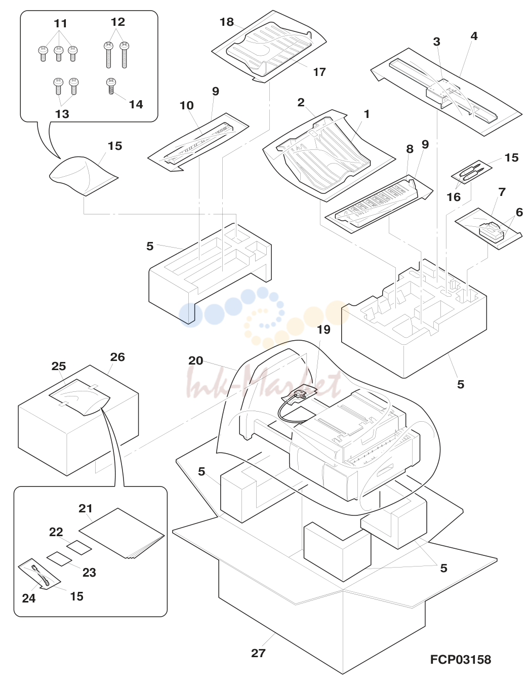 12. 14 Packing material & Accessories