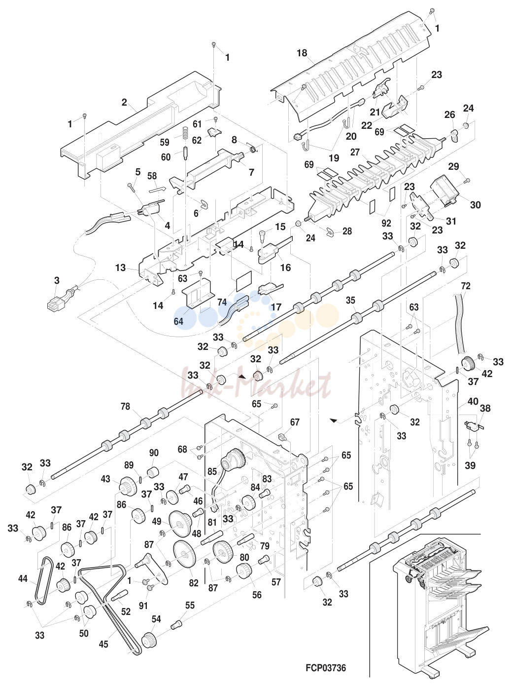 5. 6 Paper transport unit 2