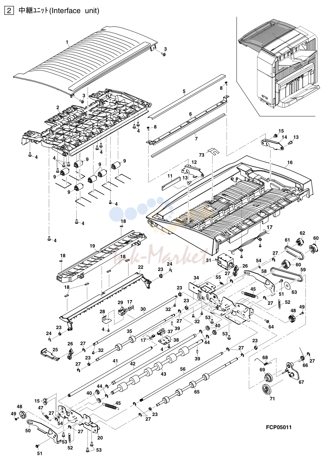 3. 2 中継ﾕﾆｯﾄ(Interface unit)