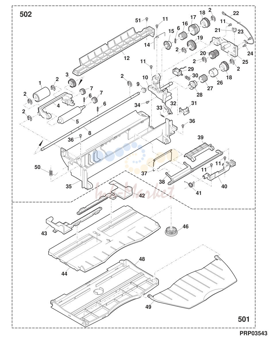 9. I Multi manual paper feed unit