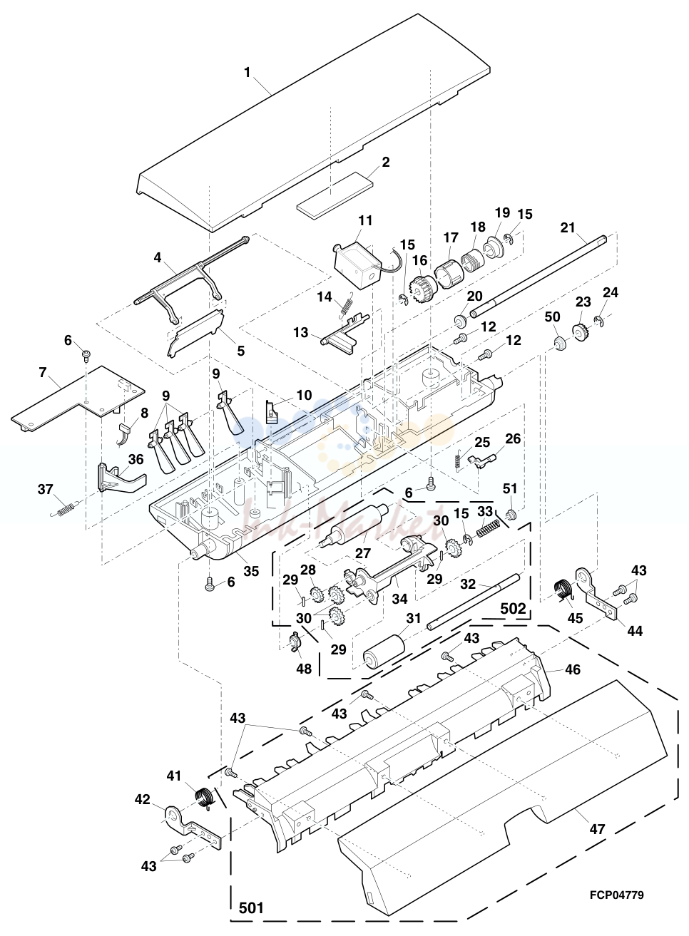 2. 2 給紙ﾕﾆｯﾄ(Paper feeding unit)