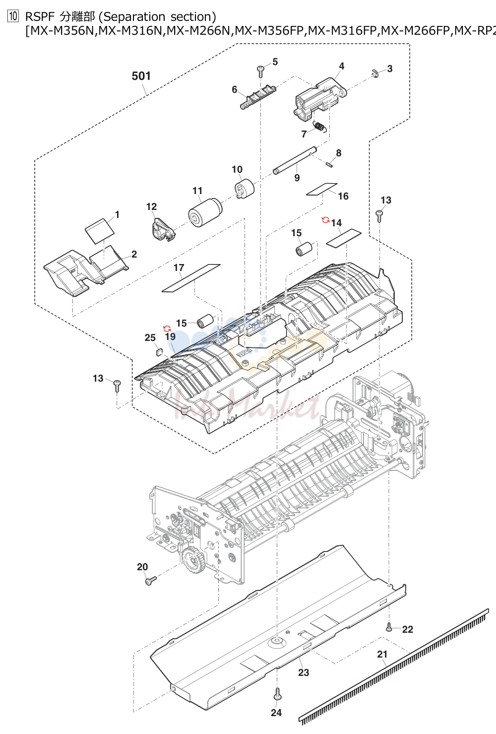 11. RSPF 分離部(Separation section)