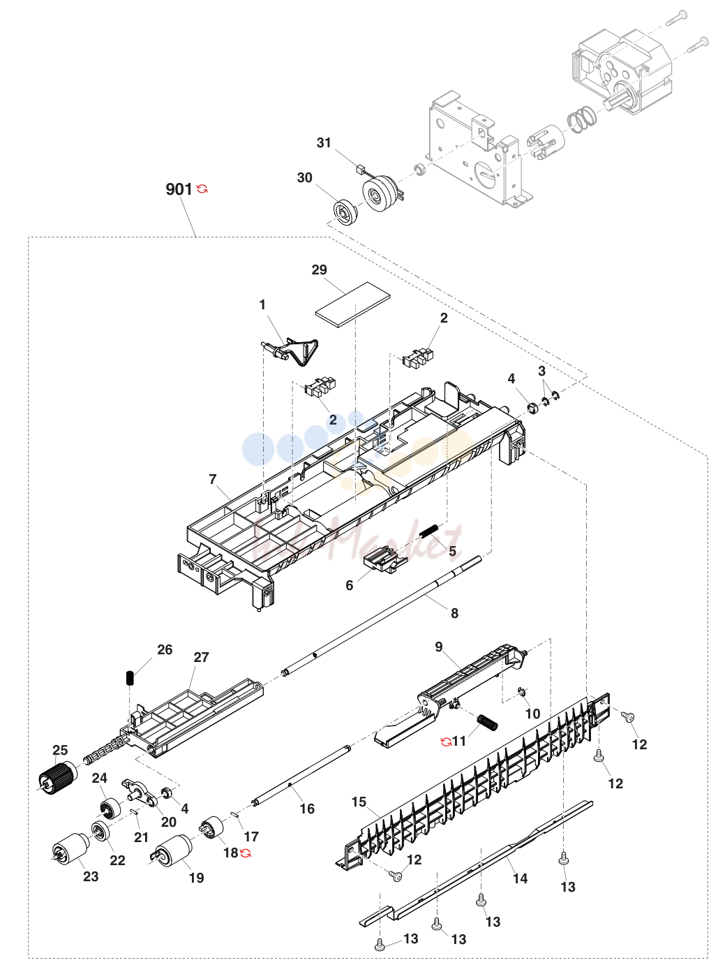 25. 給紙ユニット(Paper Feed Unit)