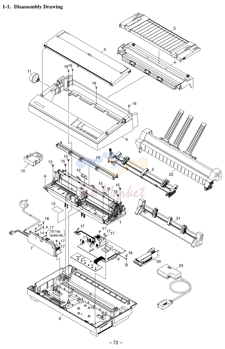 1. Printer Assembly