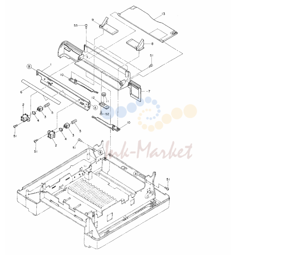 11. 1360/1370 MANUAL-TRAY-ASM 30.08.1999