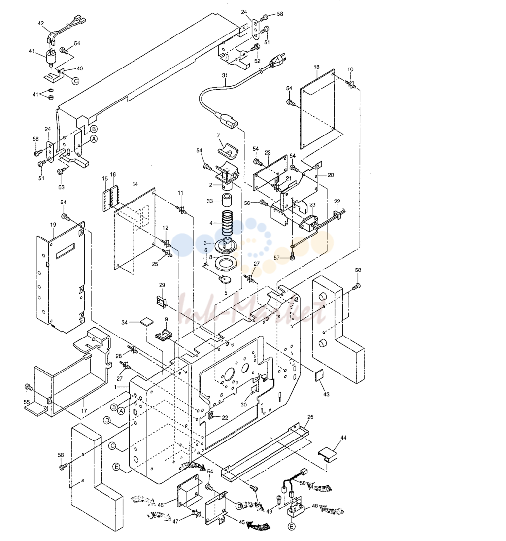 5. 1550 ASM-REAR-FRAME 30.08.1999