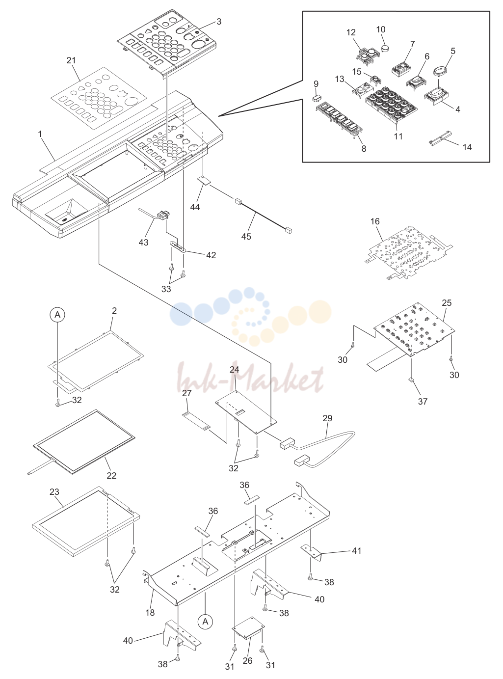 3. e-STUDIO555/655/755/855 CONTROL-PANEL-ASM APRIL 2009