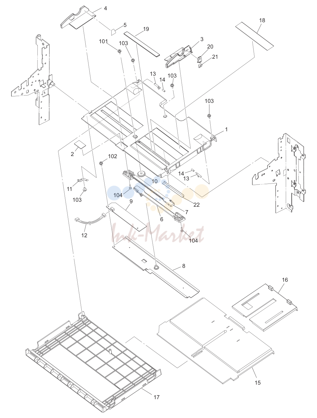 12. e-STUDIO555/655/755/855 MANUAL-TRAY-ASM APRIL 2009