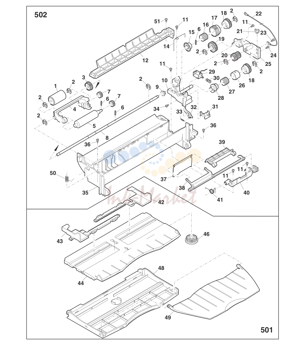 MULTI MANUAL PAPER FEED UNIT