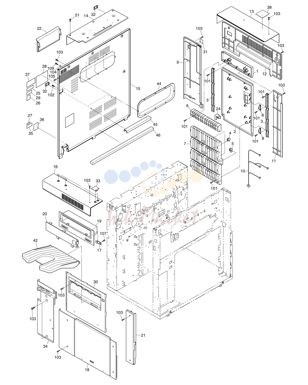 2. e-STUDIO210c/310c ASM-COVER-2 APR 2002