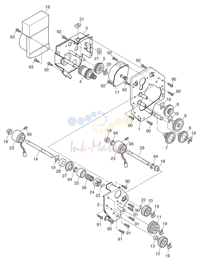 13. e-STUDIO210c/310c ASM-FEED-DRIVE APR 2002