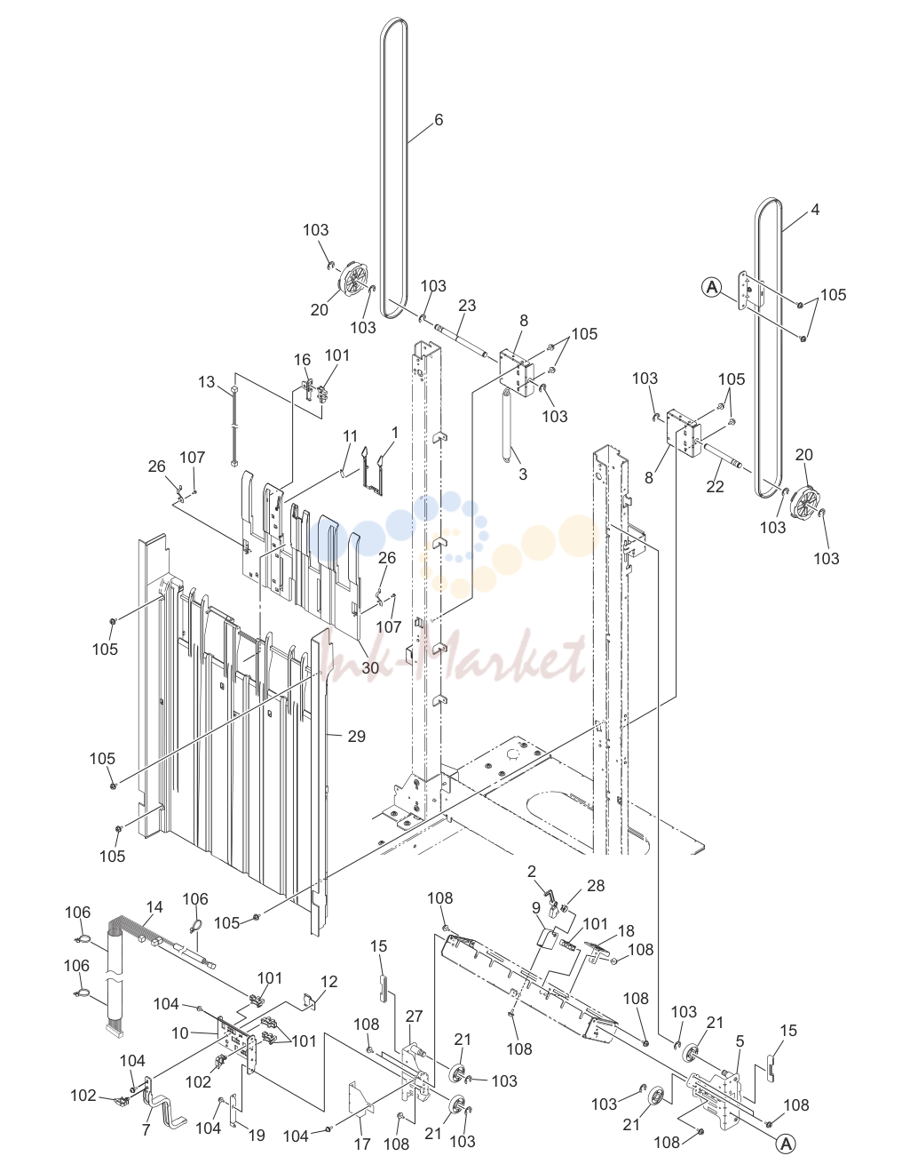 FRAME-BASE-TRAY