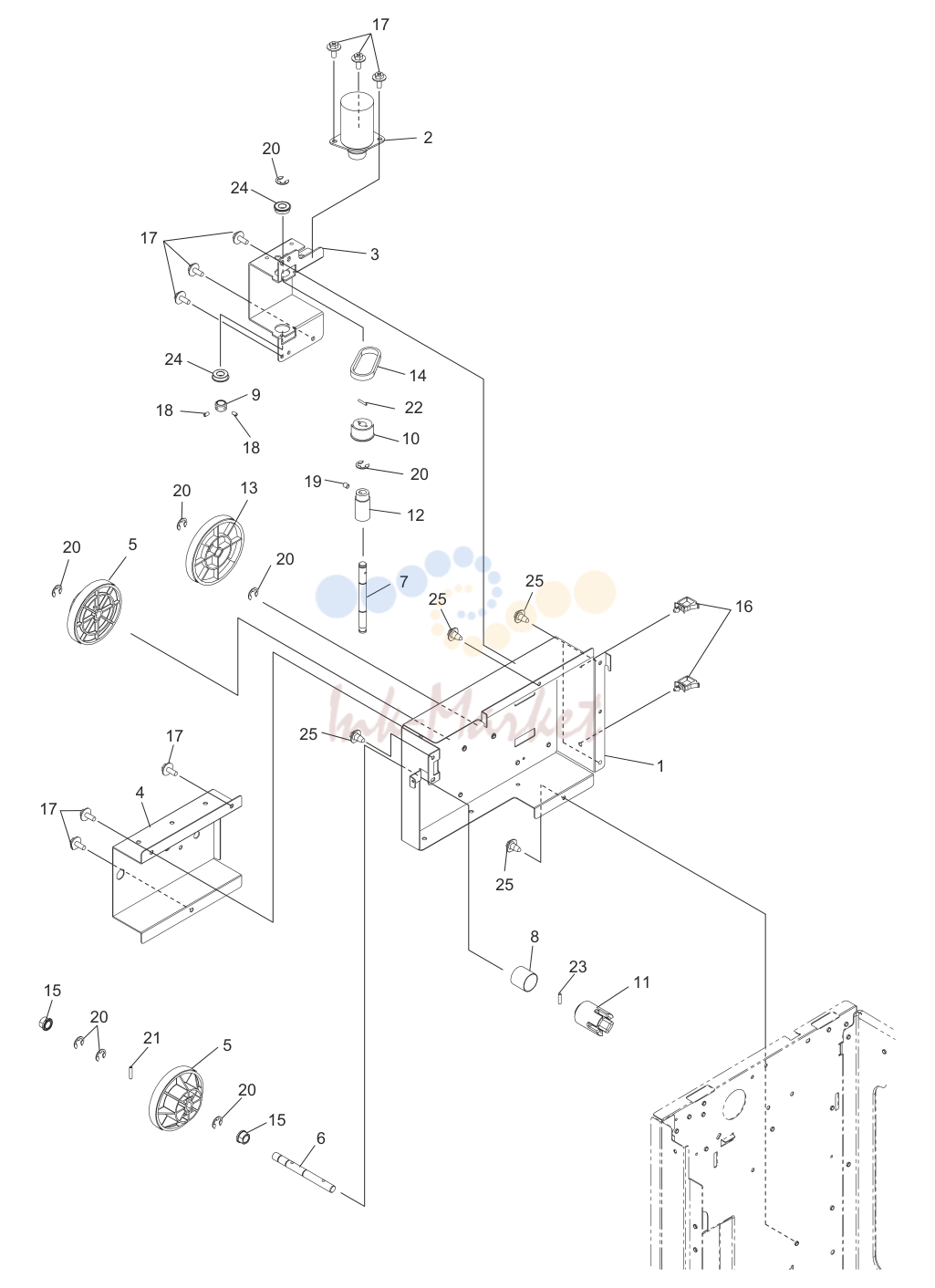 TRAY-DRIVE-ASM