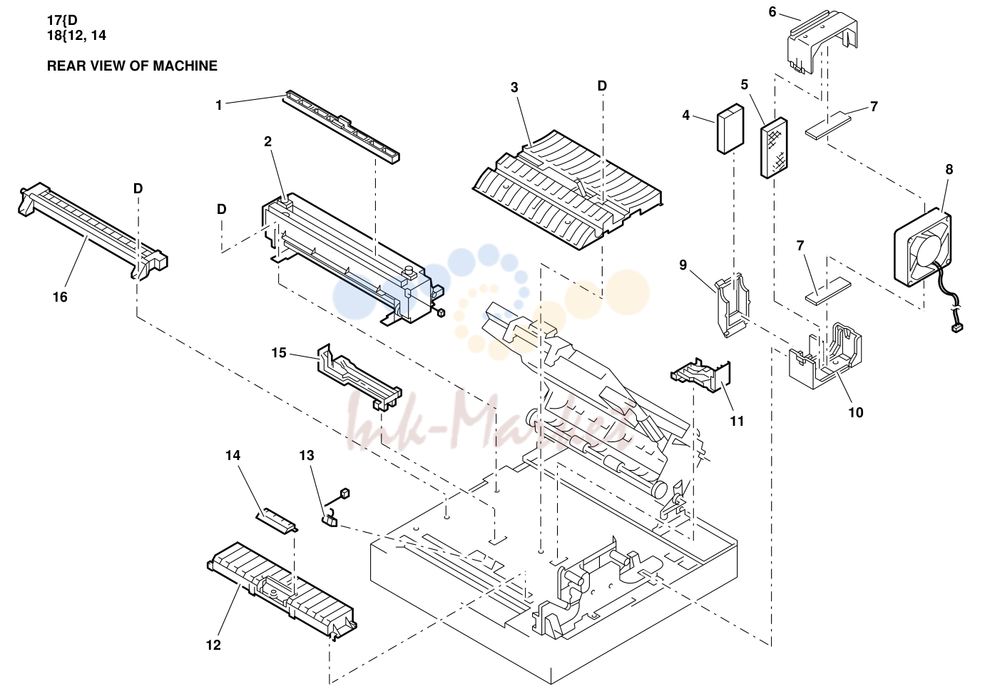 9. PL 3.2 Printer (lower)