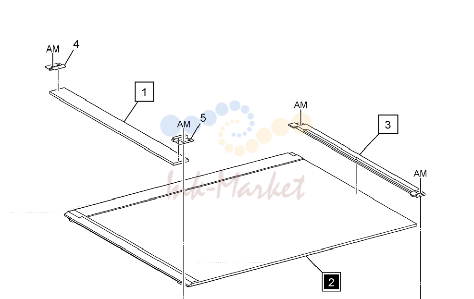 Platen Glass (B8145/B8155)