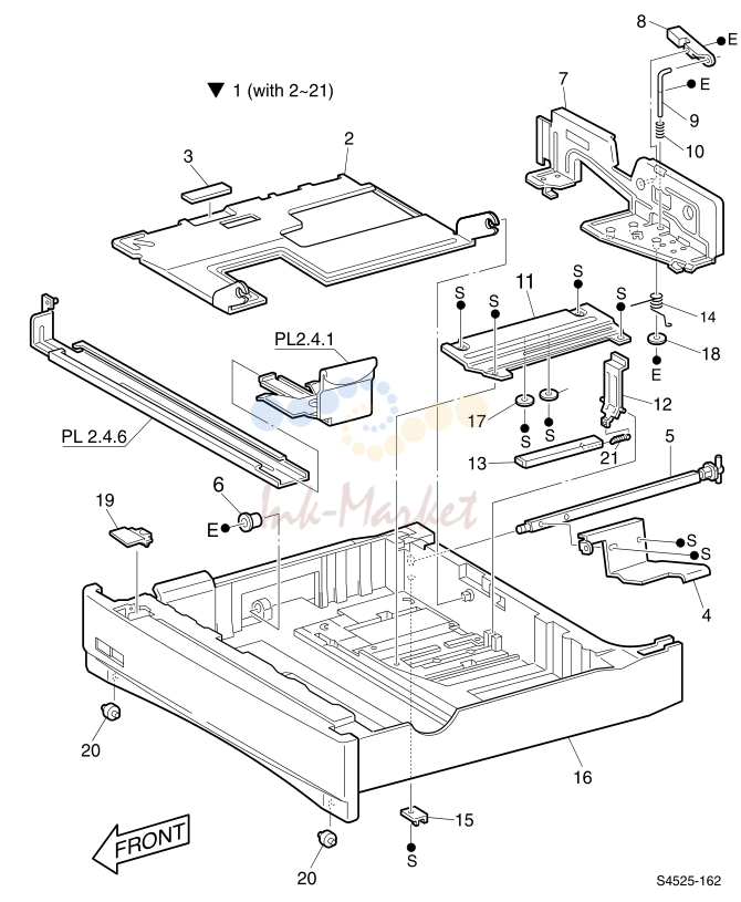 6. 102 Tray Unit - Paper Stack (Custom)