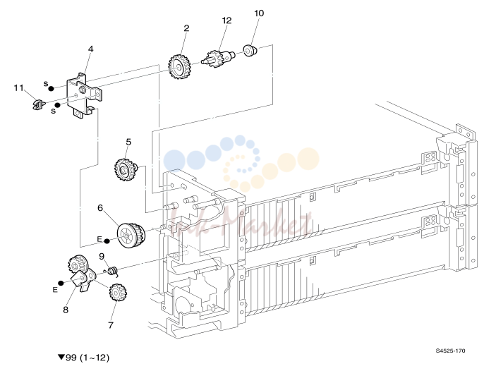 14. 110 Feed Drive Transmission