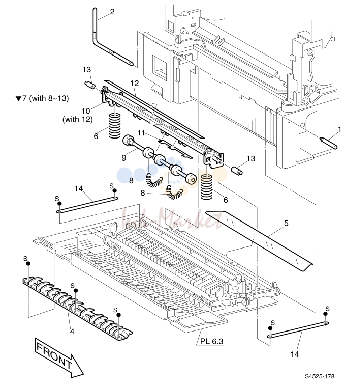 22. 118 Left Upper Cover Assembly