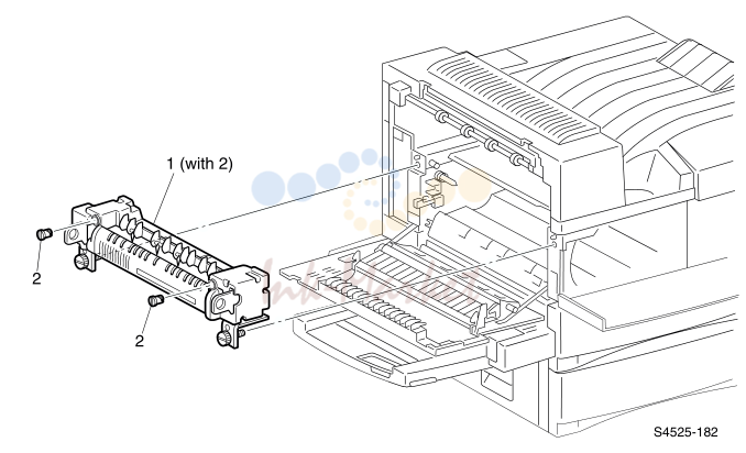 25. 122 Fuser Assembly