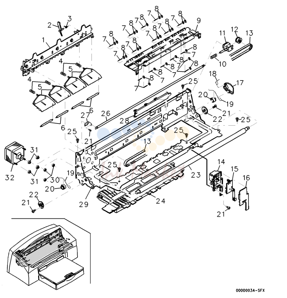 3. PL 1.3 MAIN CHASSIS ASSEMBLY