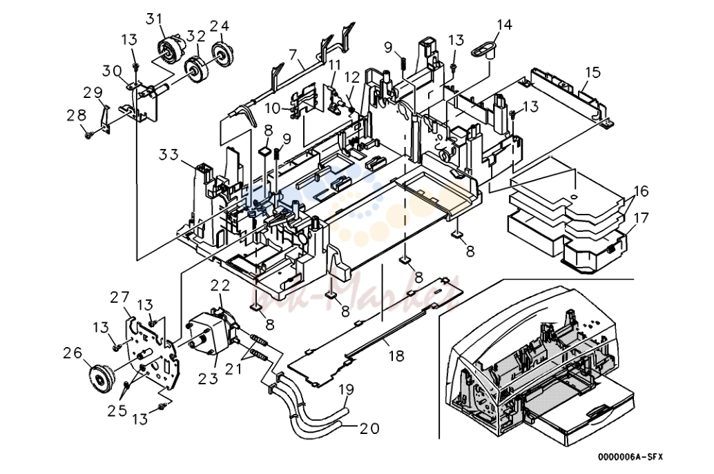 6. PL 1.6 MAIN FRAME ASSEMBLY