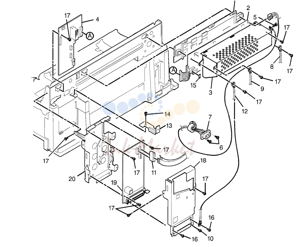 10. PL 4.1 REAR FRAME UNIT