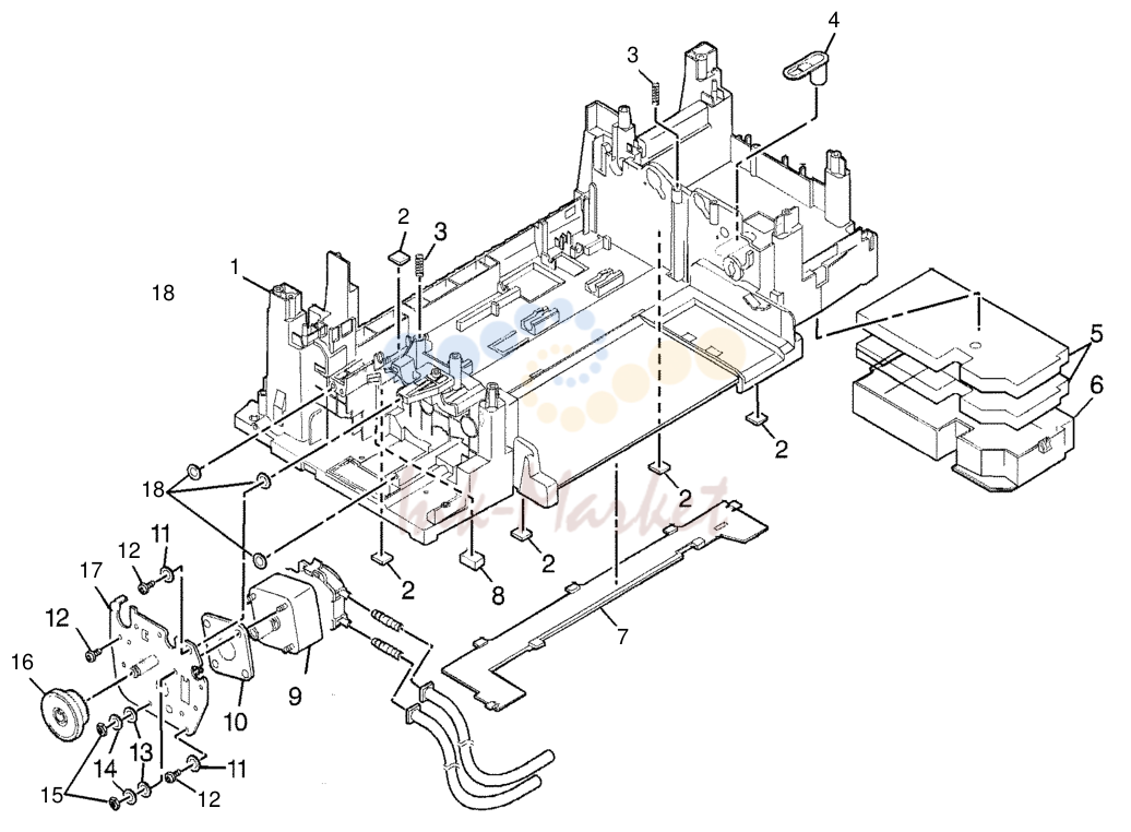 16. PL 8.1 MAIN FRAME UNIT (1 OF 2)