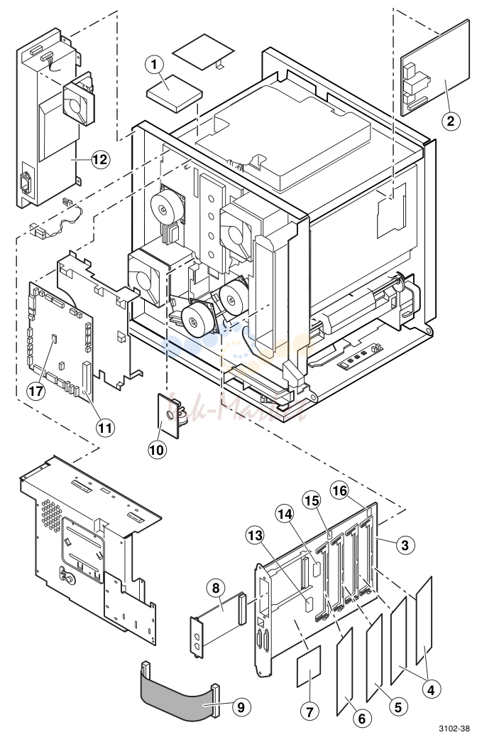 6. Part Serial number Qty Name and description